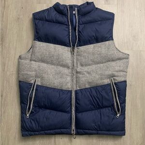 Peter Millar Midnight and Steel Blue Vest Men Medium
